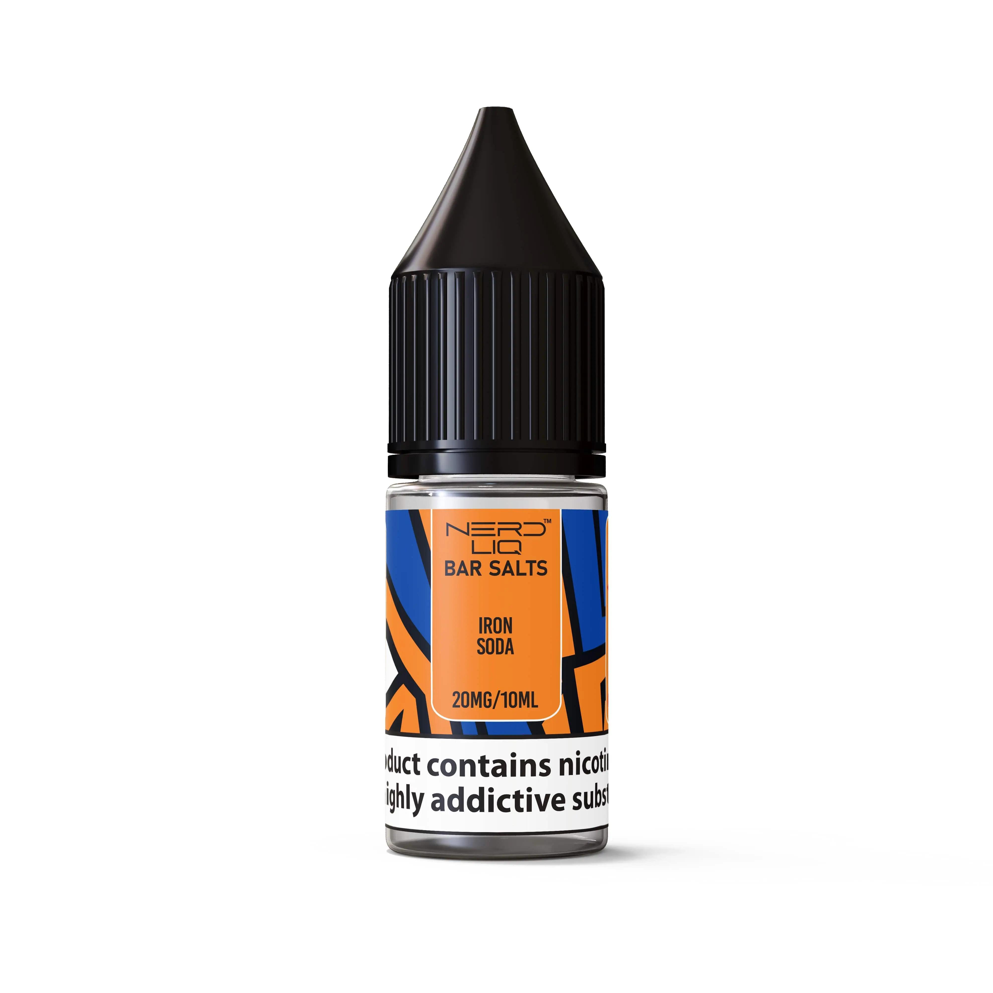 Product Image of Iron Soda Nic Salt E-liquid by Nerd Liq 10ml